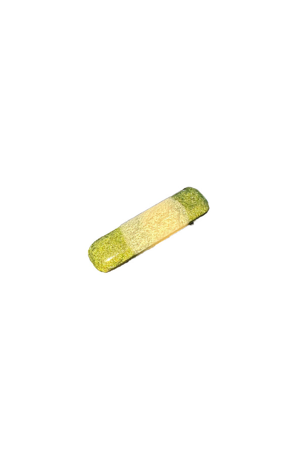 rabens saloner Hair Clip Mini Zia I Light Green Stripe