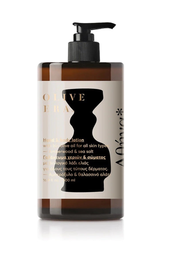 rabens saloner Hand And Body Lotion Olive Era I amberwood and sea salt