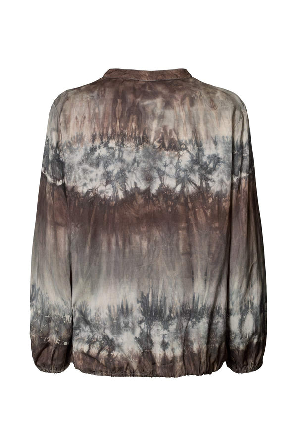 Rabens Saloner Ira Arizona Tie Shirt I Cement Combo