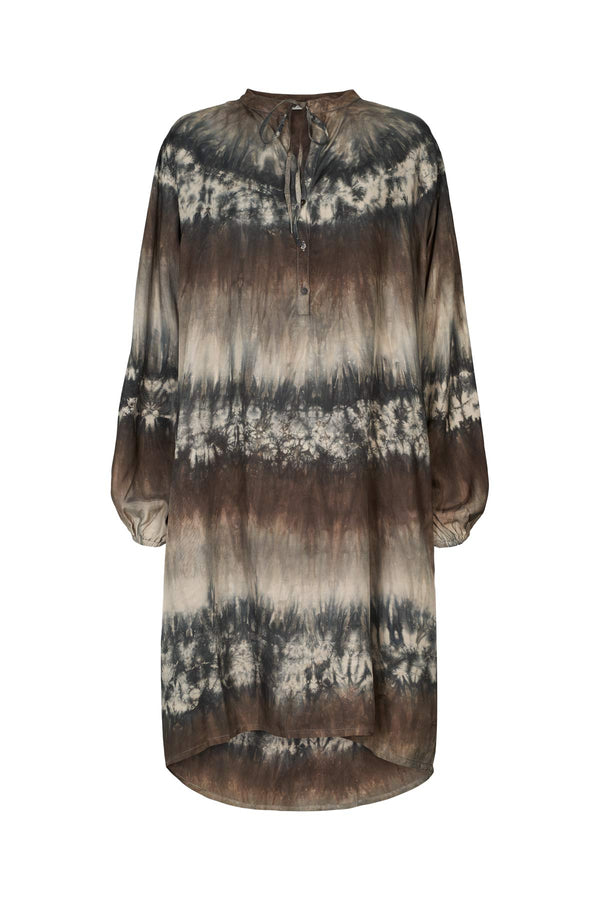 rabens saloner Irela Arizona tie dress I Cement combo