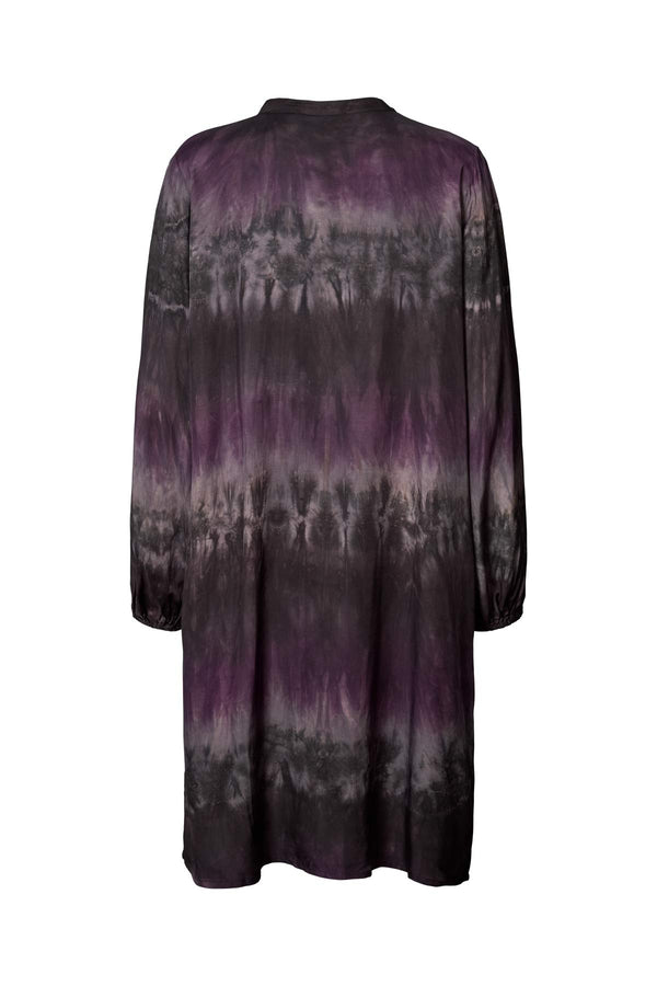 Rabens Saloner Irela Arizona Tie Dress I Purple Combo