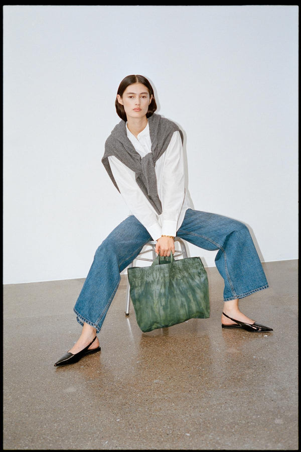 Rabens Saloner Ischa Arizona Tote Bag I Green Combo