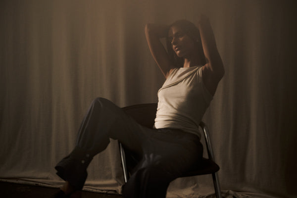 Rabens Saloner Jamia Utility Cuff Detail Pants I Sand