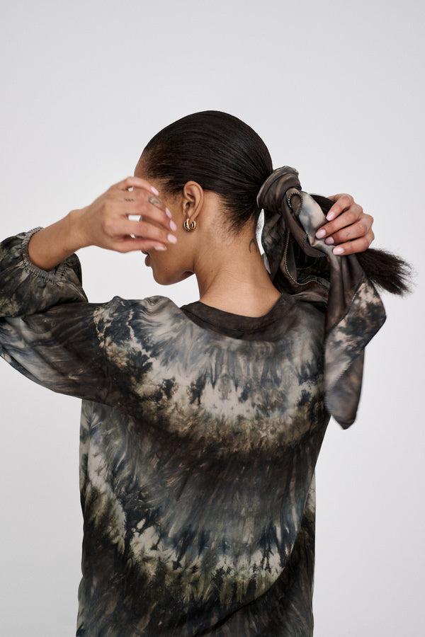 rabens saloner Lyuba Arizona head scarf I Cement combo