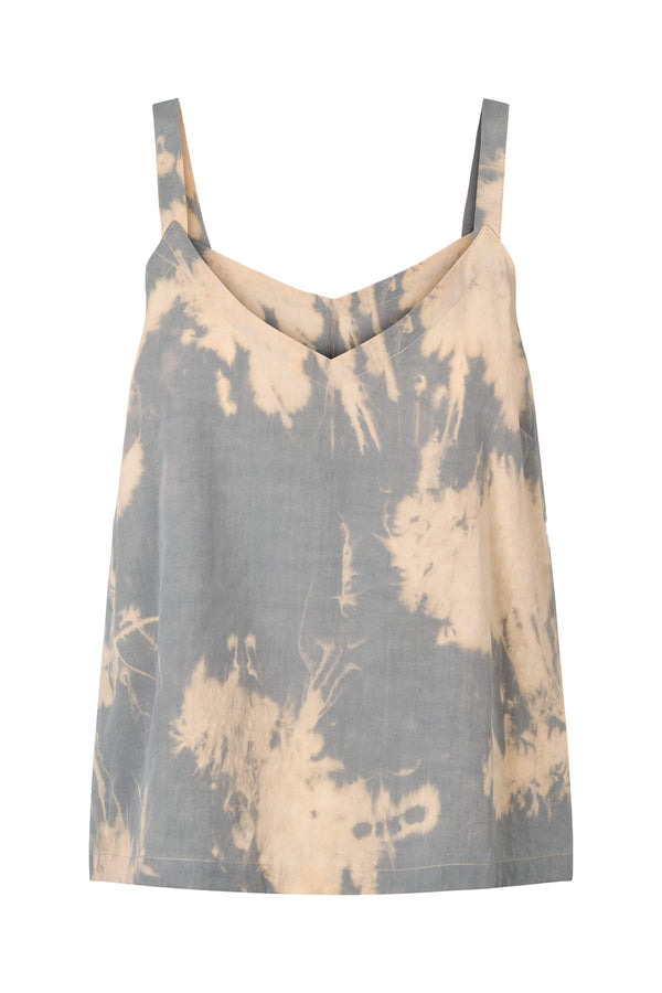 rabens saloner Maisa Misty camisole top I Aluminium combo