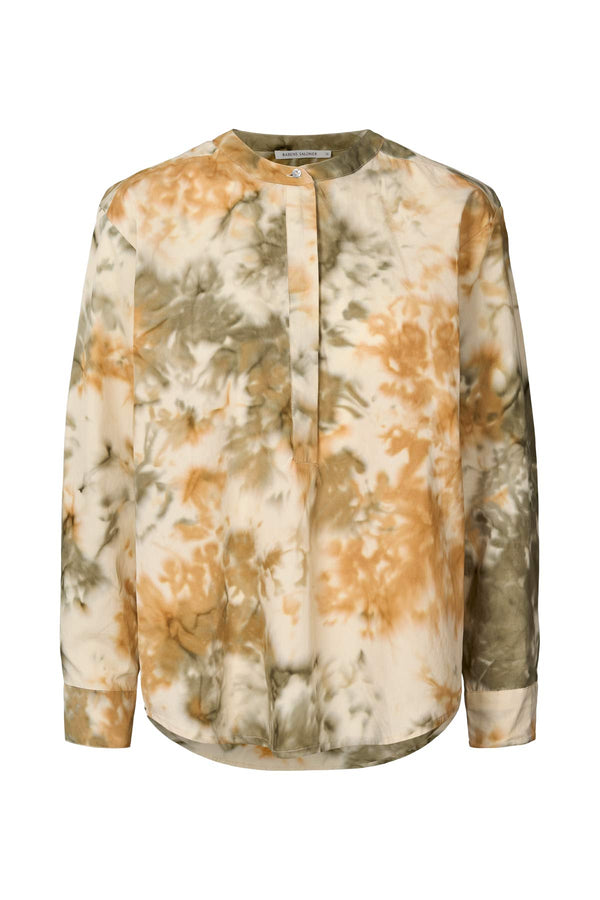 rabens saloner Mebel Abstract cotton shirt I Forest combo