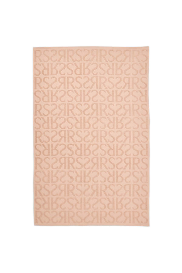 rabens saloner Monogram bath towel Bath towel 100x150 cm I Rose