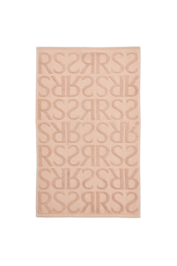 rabens saloner Monogram hand towel Hand towel 50x80 cm I Rose