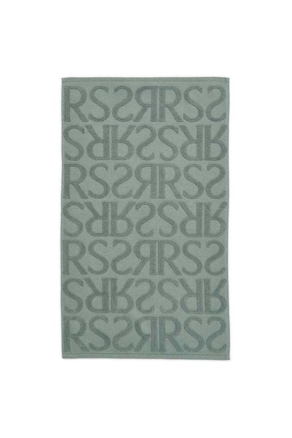 rabens saloner Monogram hand towel Hand towel 50x80 cm I Sage
