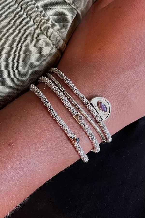 Rabens Saloner Nafsu- Bead Bracelet W/gold Fertility Pendant I Red Ruby