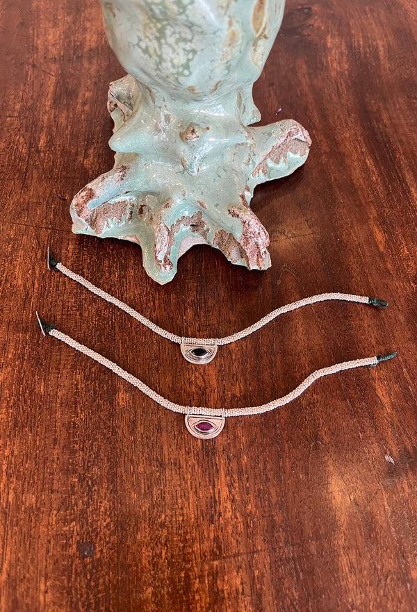 Rabens Saloner Nafsu- Bead Bracelet W/gold Fertility Pendant I Red Ruby