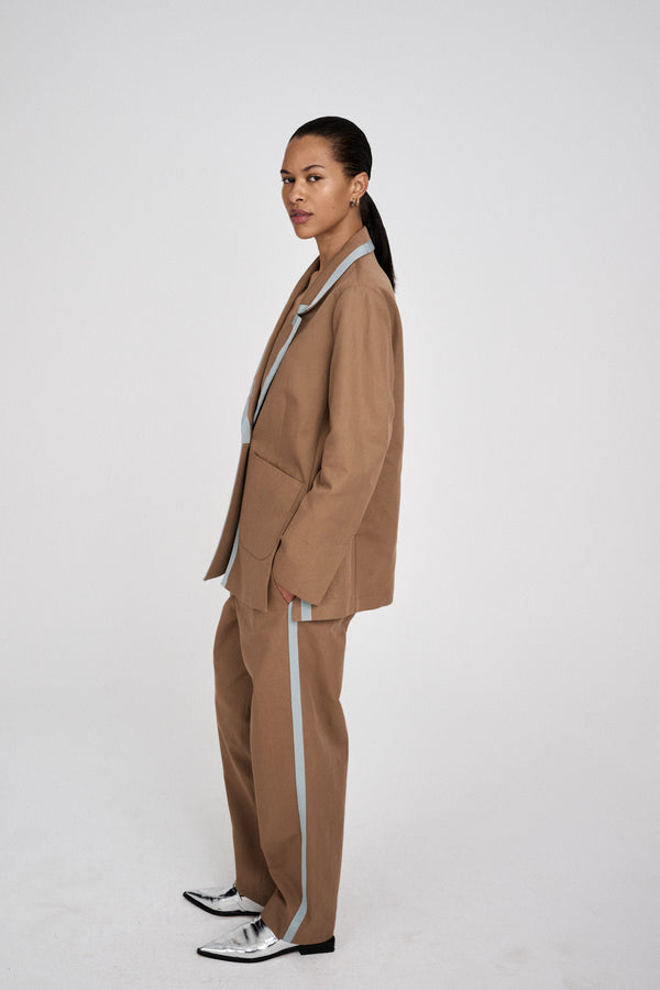 Rabens Saloner Nolia Pointy Loafer Shoe I Metallic Silver