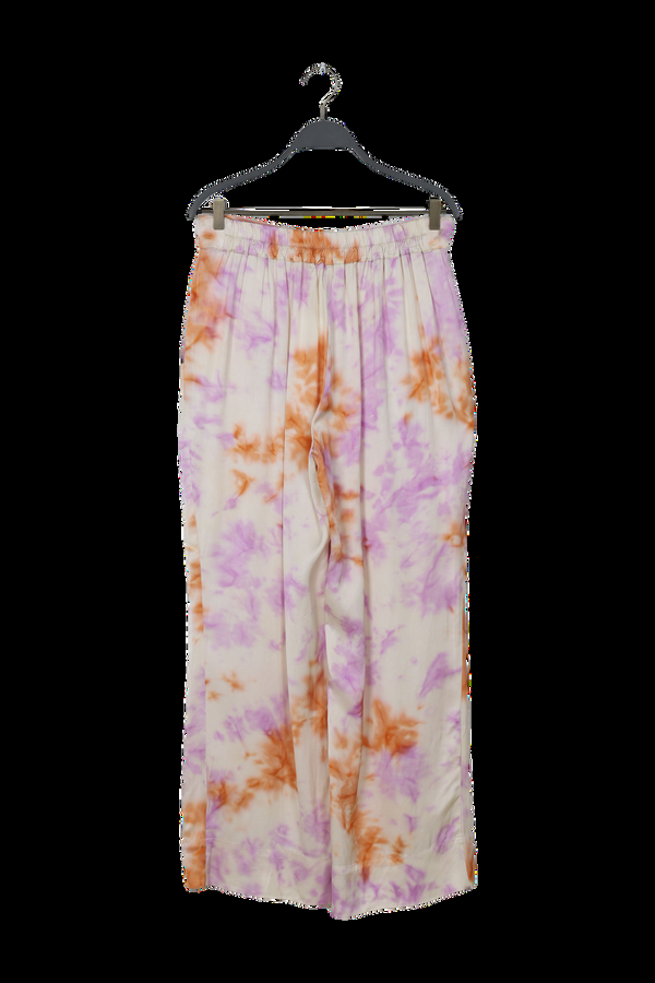 Rabens Saloner PreLoved Alisa Fusion Wide Leg Pants I Ametrine Combo