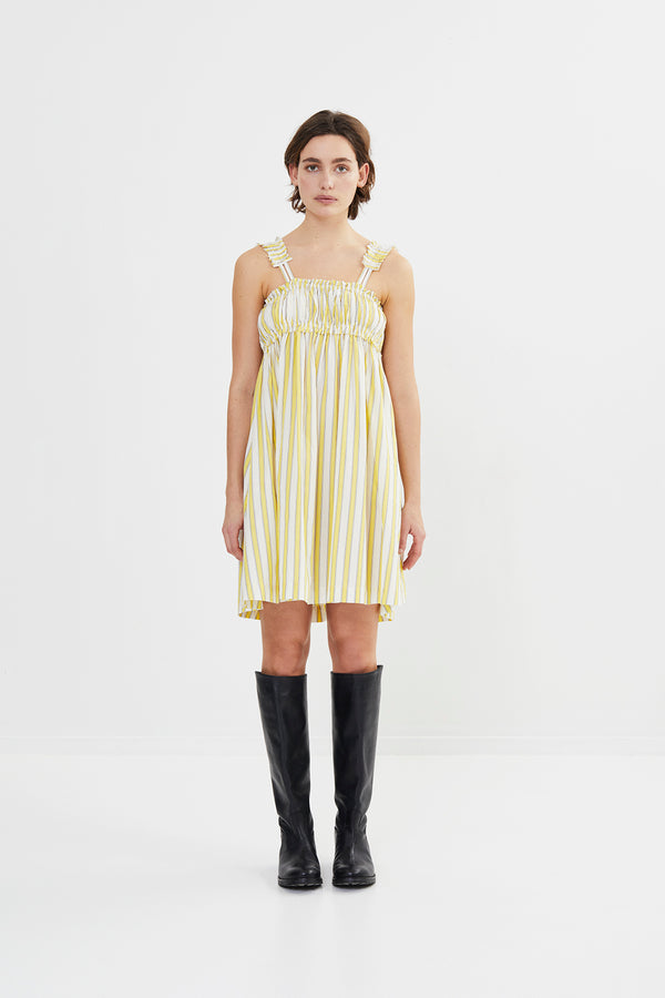 Rabens Saloner PreLoved Gabi Shirt Line Short Dress