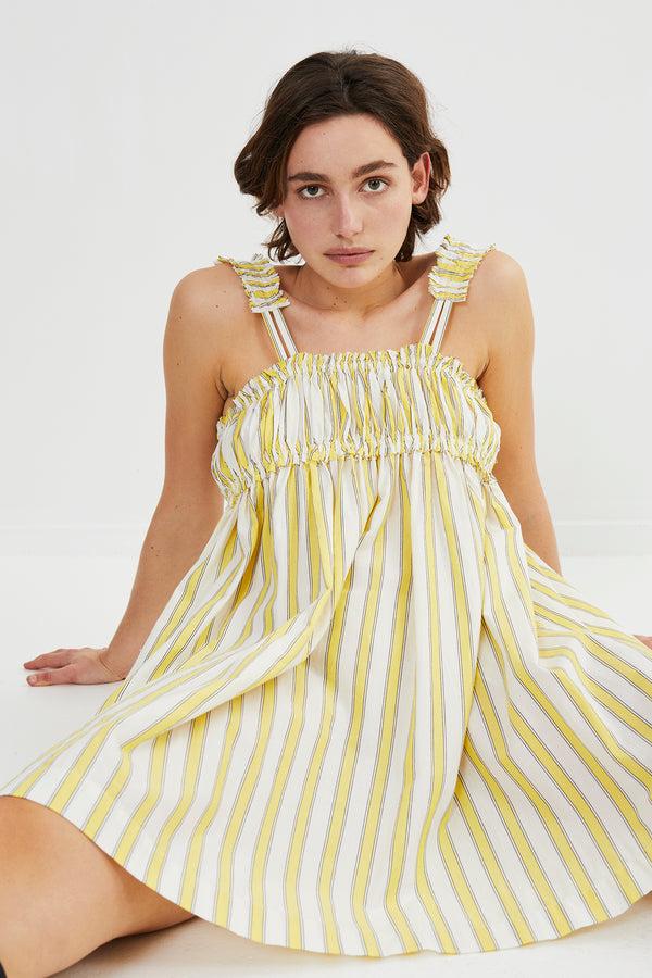 Rabens Saloner PreLoved Gabi Shirt Line Short Dress