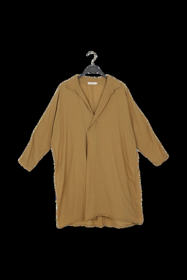 rabens saloner PreLoved Jona Cotton placket shirt dress