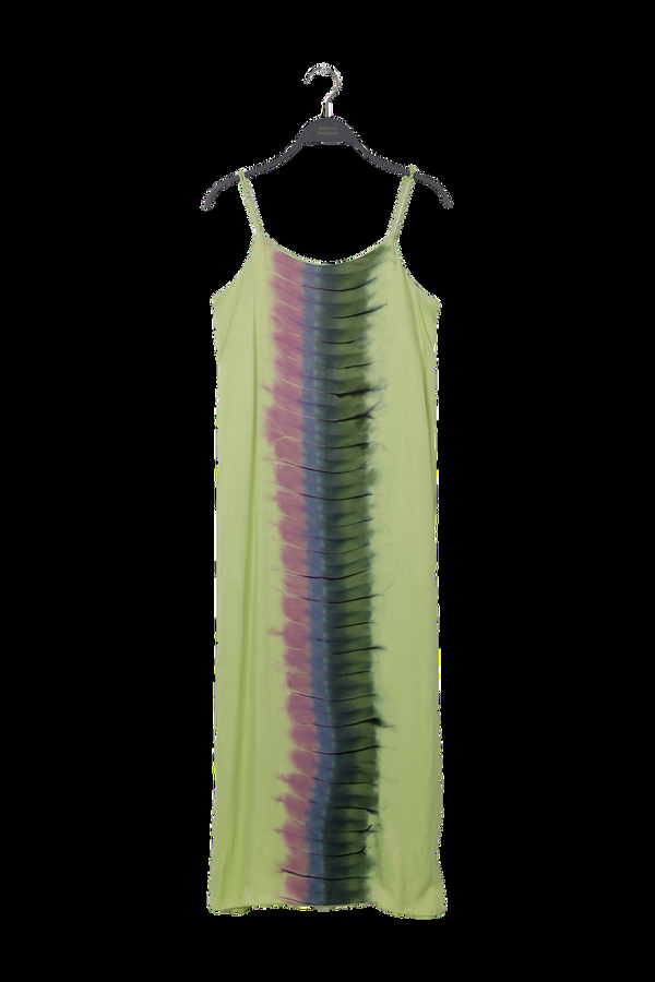 rabens saloner PreLoved Lilo Macaw camisole dress I Lime combo