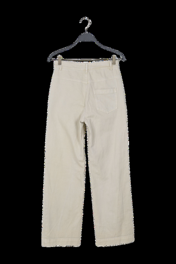 Rabens Saloner PreLoved Sabina Canvas Drill Pant I Bone