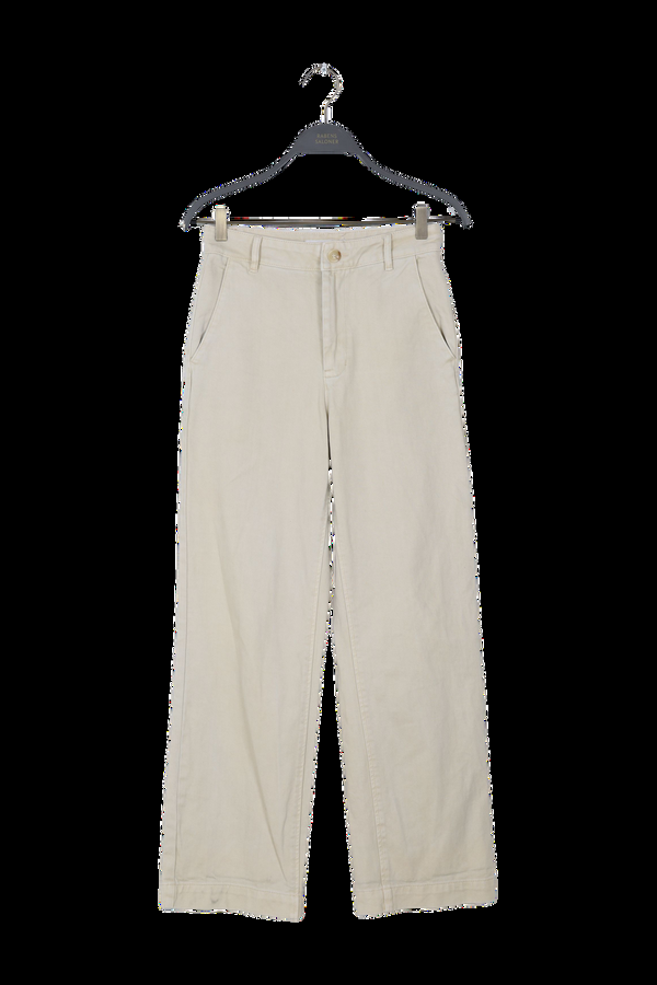 rabens saloner PreLoved Sabina Canvas drill pant I Bone