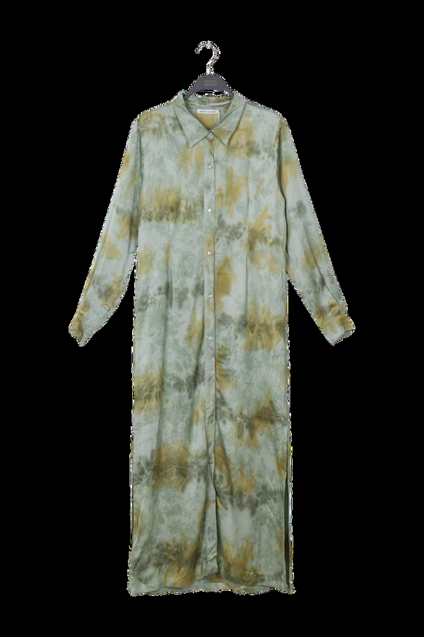 rabens saloner PreLoved Zafir Mixture slim shirt dress