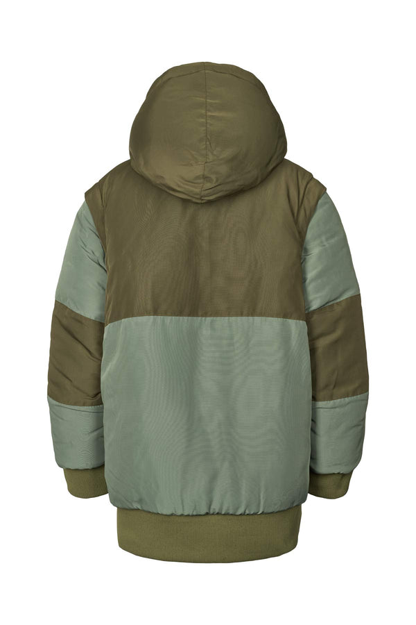Rabens Saloner Casaya Combo Tech Coat I Ocean