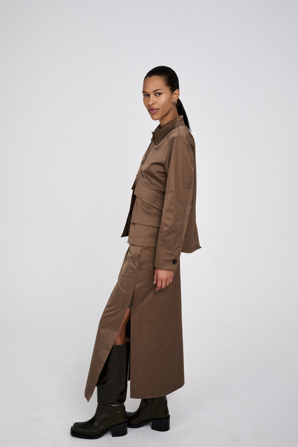 rabens saloner Chisa Cotton fusion skirt I Cub