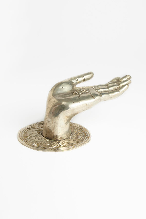 rabens saloner Decorative open hand Hand I Silver