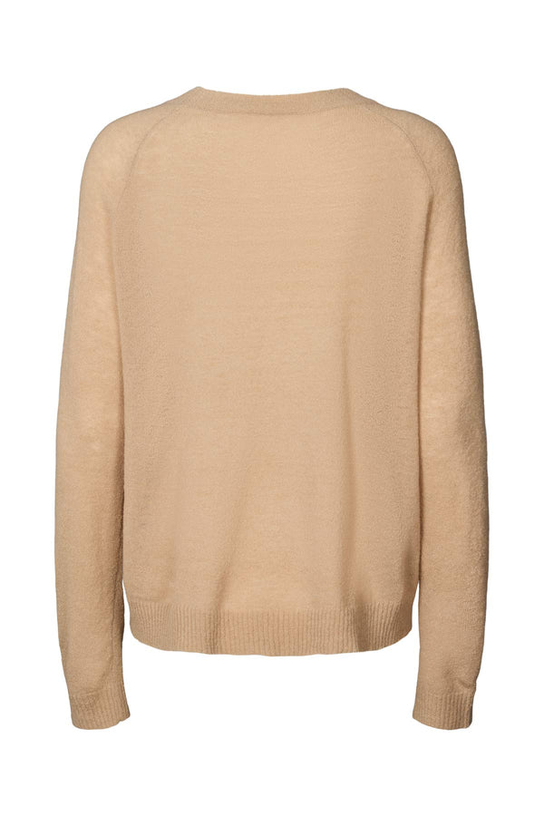 Rabens Saloner Engel Airy Boxy Sweater I Sand