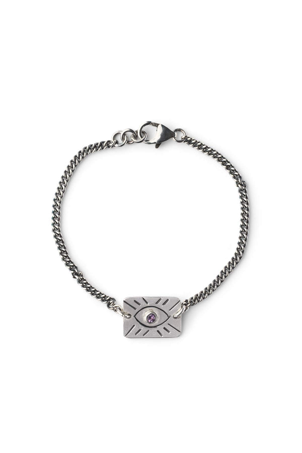 rabens saloner Eye Chain Bracelet Nafsu I Silver