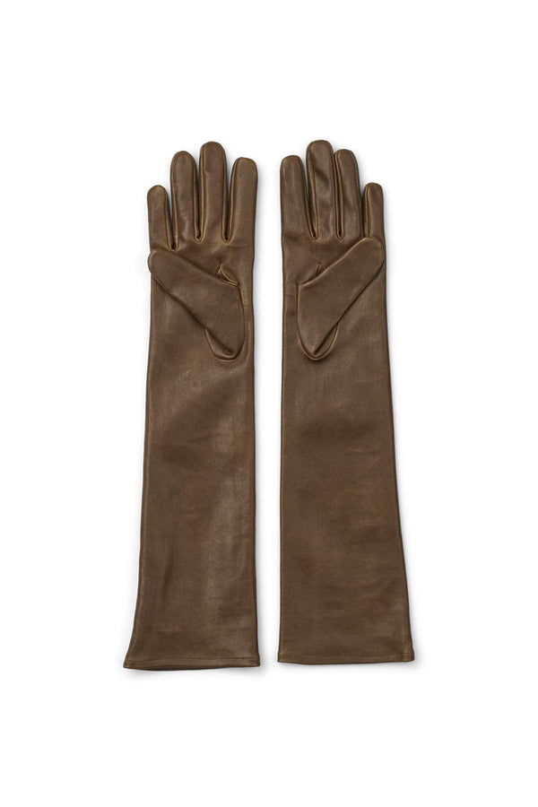 Rabens Saloner Feel Leather Gloves I Olive