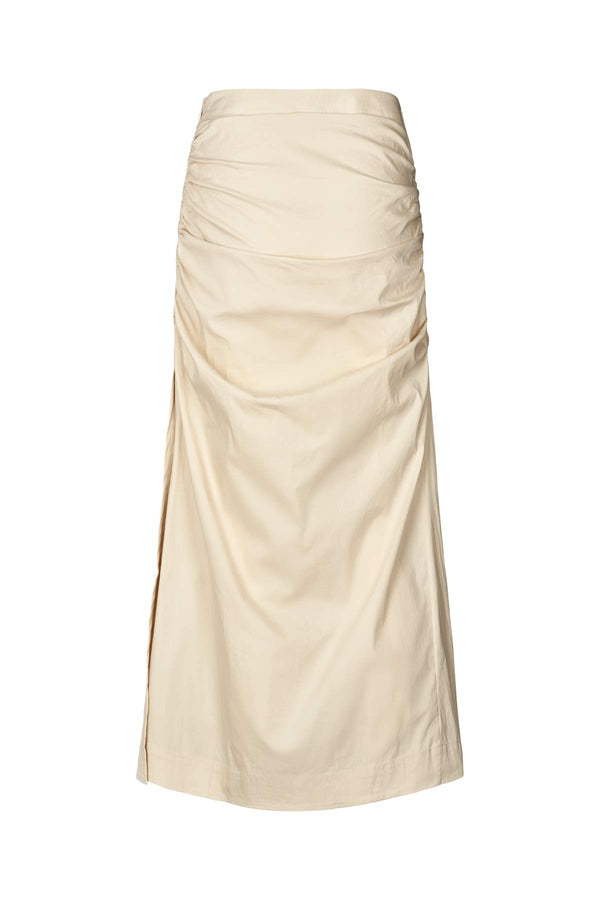 Rabens Saloner Filza Papery Skirt I Laurel