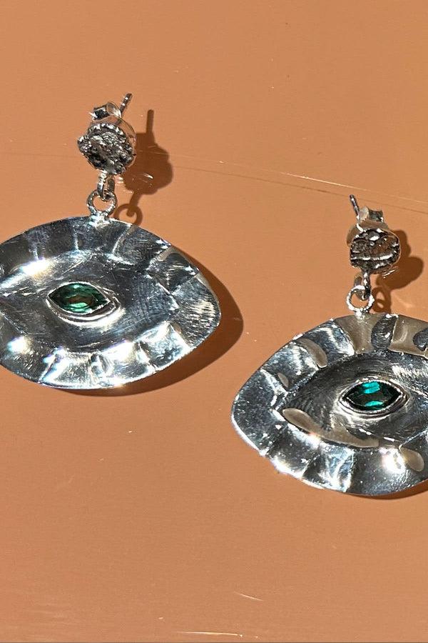 Rabens Saloner Giant Eye Earring Nafsu I Silver