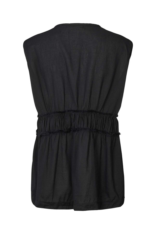 Rabens Saloner Helfred Cotton Top I Black