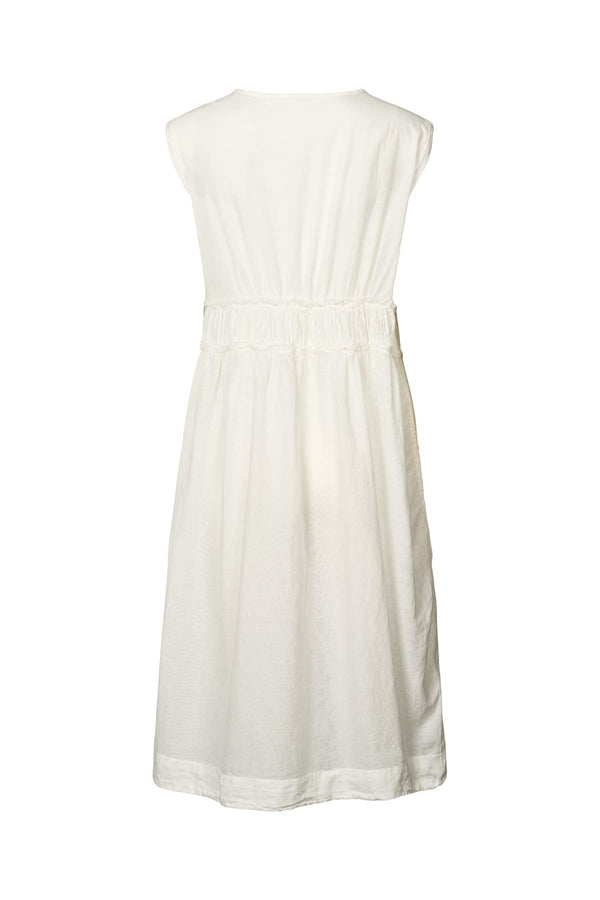 Rabens Saloner Hyben Cotton Short Dress I White