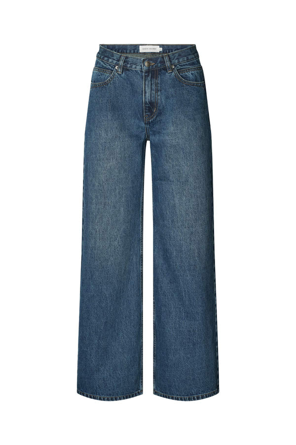 rabens saloner Ini Denim pants I Washed Indigo