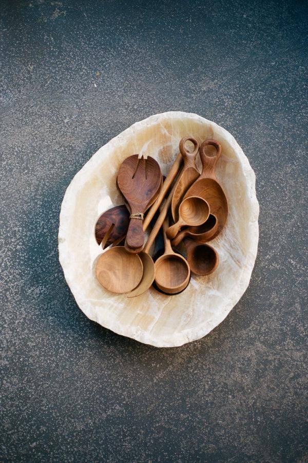 Rabens Saloner LORCA Teak Wood Serving Spoon