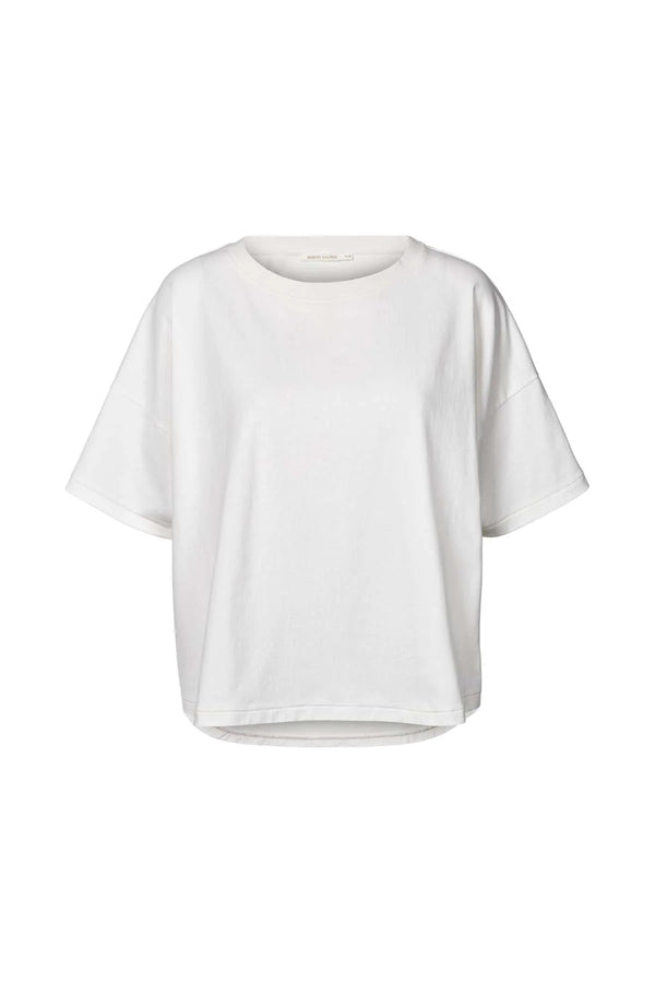 rabens saloner Margot FOT cropped t-shirt I White