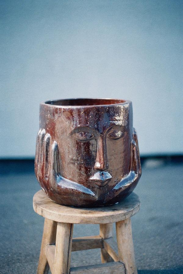 Rabens Saloner Mr. Elliot Pot 30x30 Cm I Brown