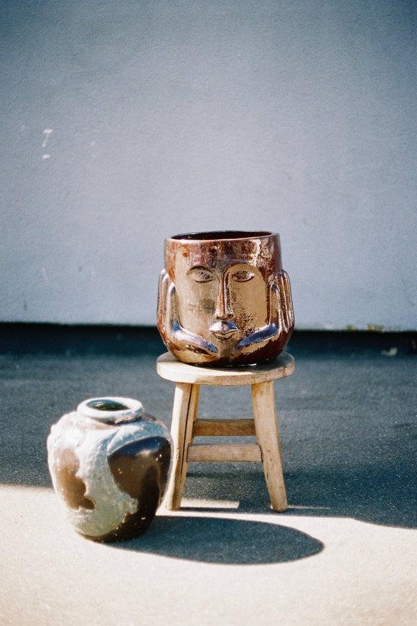 rabens saloner Mr. Elliot Pot 30x30 cm I Brown