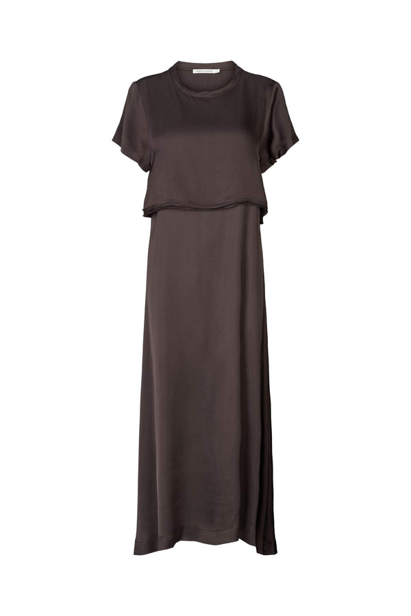 Rabens Saloner Nat Lush T-shirt Dress I After Dark