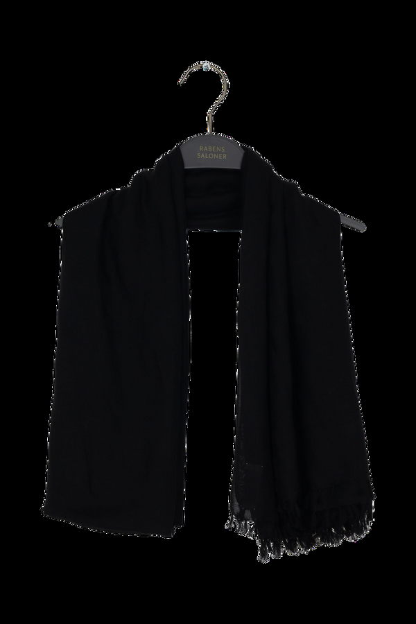 rabens saloner PreLoved Black scarf OS