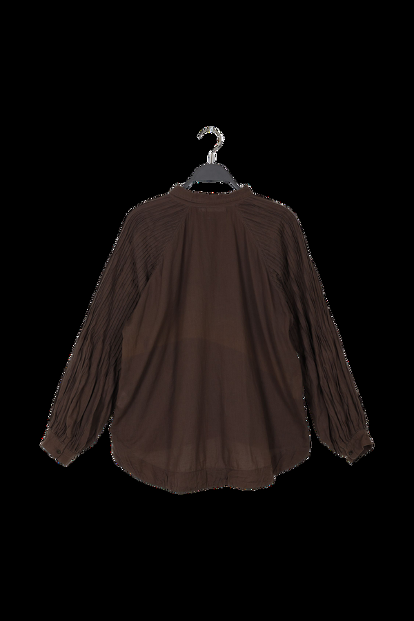 Rabens Saloner PreLoved Brown Cotton Shirt M