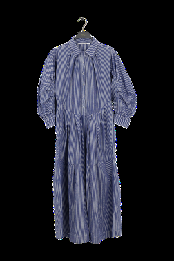 rabens saloner PreLoved Jolanda Stripe shirt dress