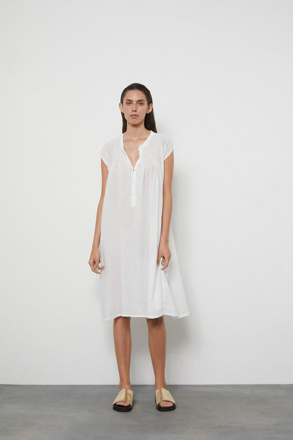 Rabens Saloner PreLoved Tammi Cotton Smock Dress