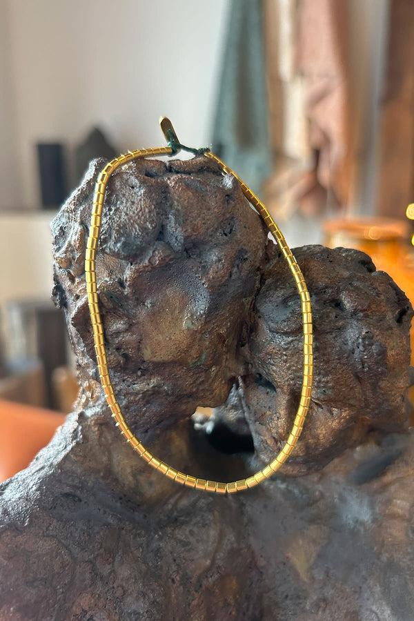 Rabens Saloner Tube Bead Anklet Nafsu I Gold