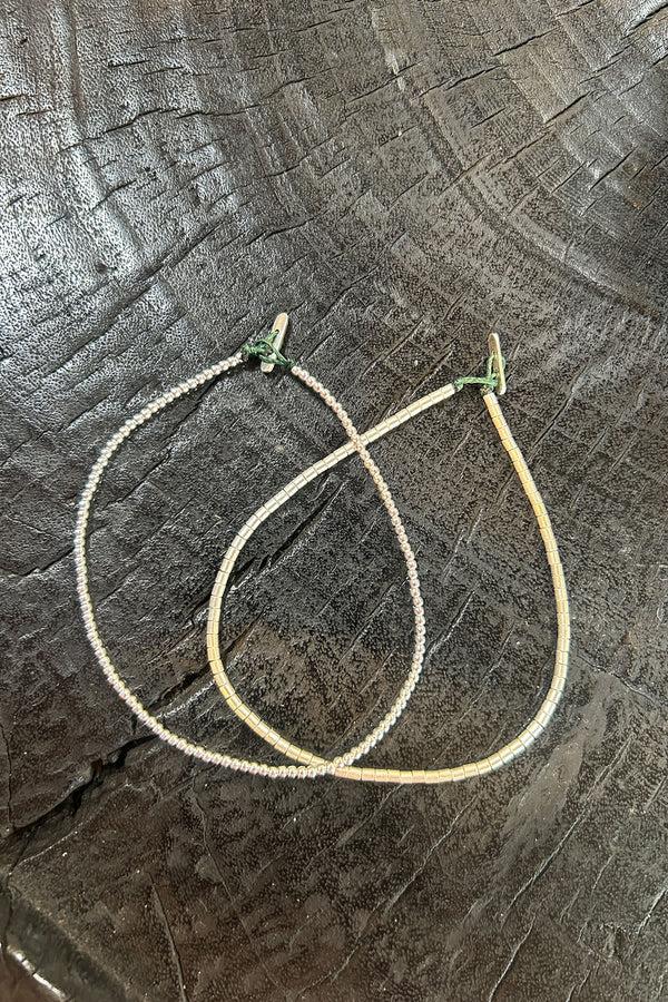 Rabens Saloner Tube Bead Anklet Nafsu I Gold