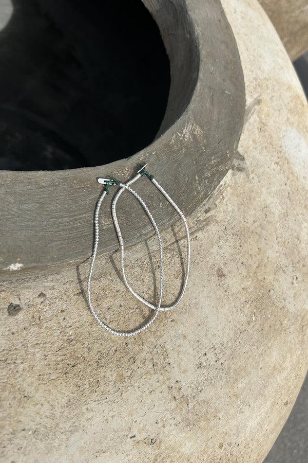 Rabens Saloner Tube Bead Anklet Nafsu I Silver