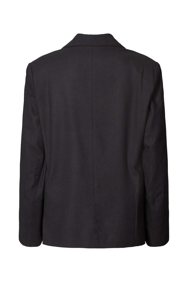Rabens Saloner Sabira Drapy Tailoring Jacket I Midnight
