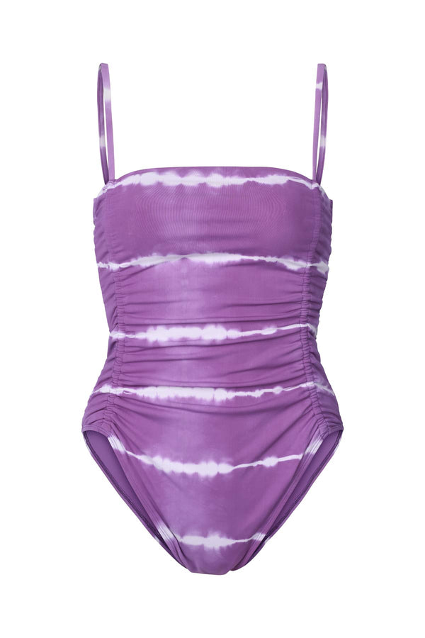 rabens saloner Sali Ripples swimsuit I Purple combo