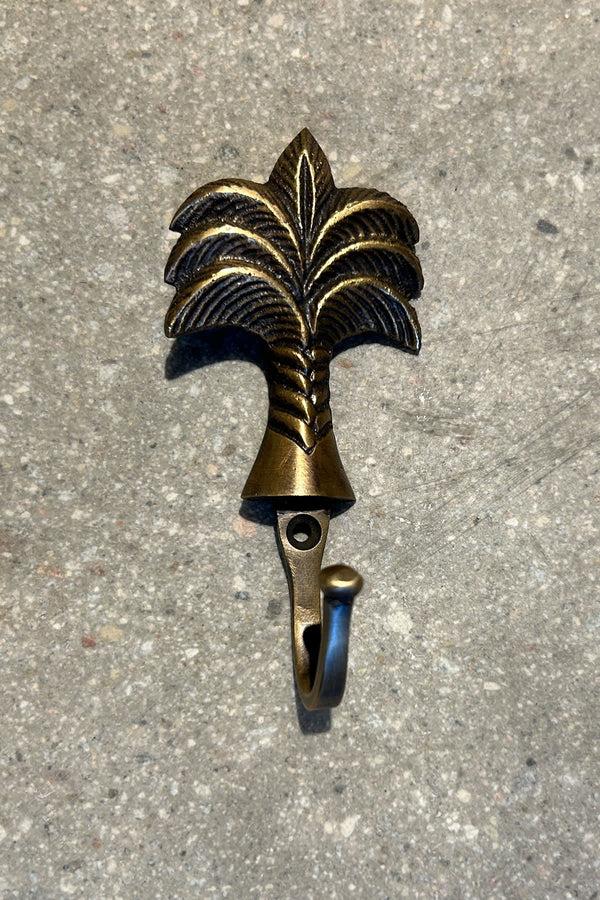 Rabens Saloner Small Palm Hook Rabens Apartment I Matte Brass